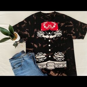 XL - Mariachi Bleached Tee